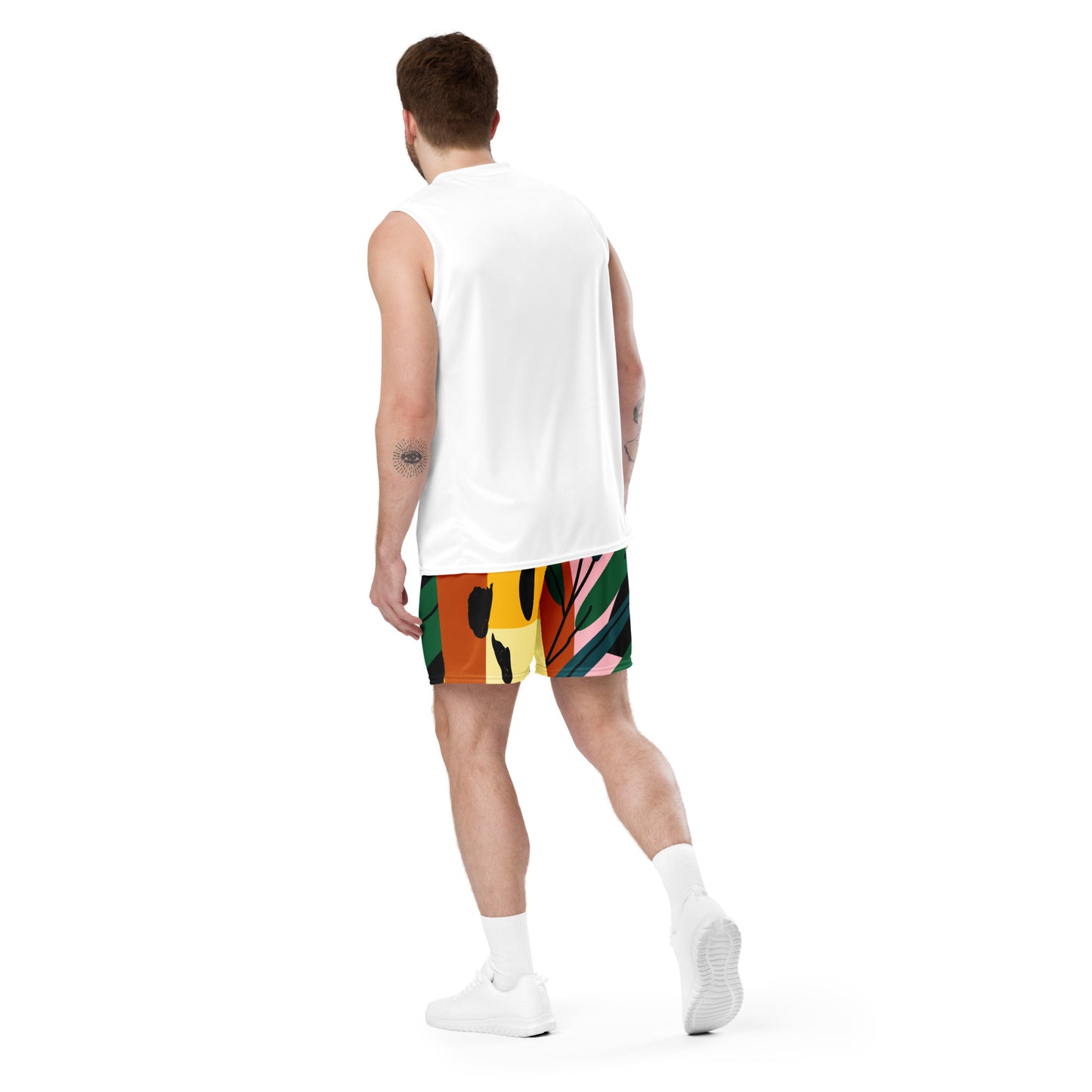 Unisex Mesh-Shorts für ultimativen Komfort und stilvollen Freizeit-Sport - MAX F. ArtGrafic