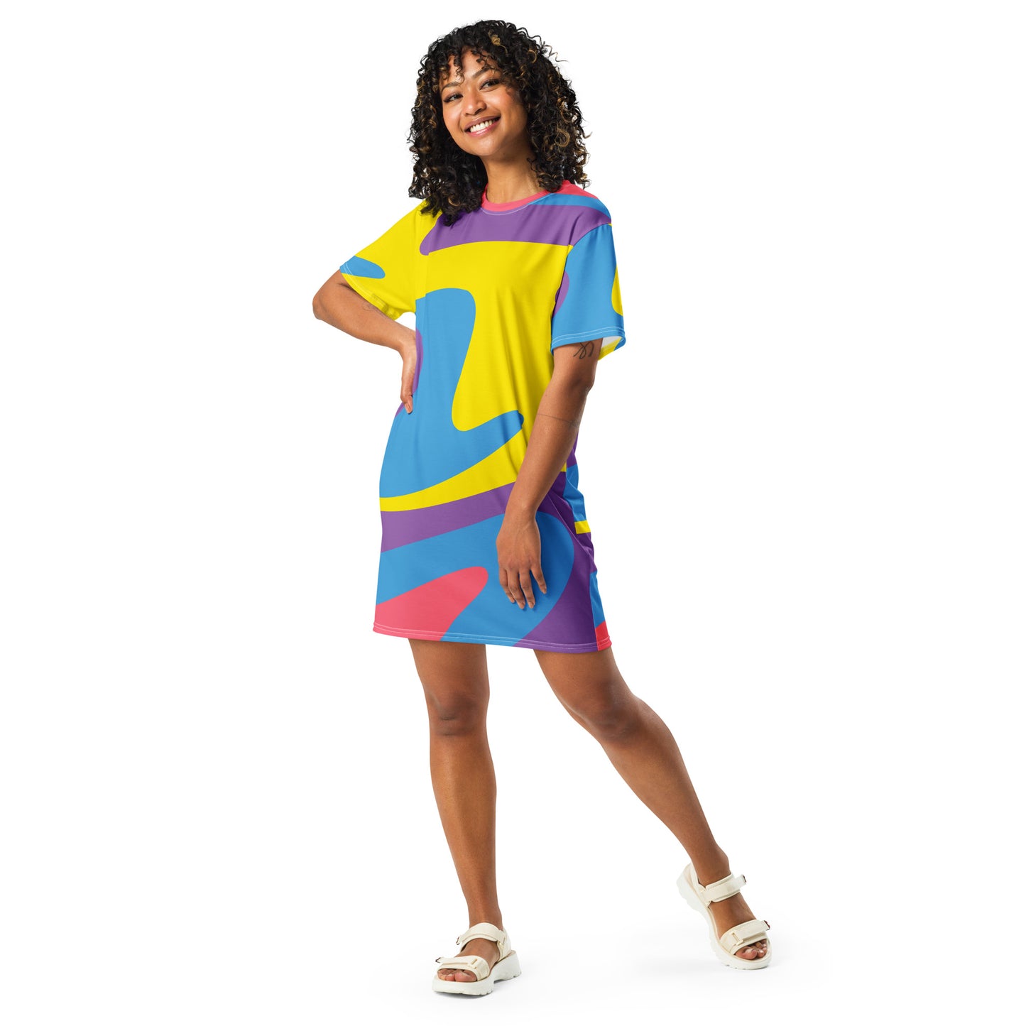 T-Shirt Kleid Damen – Bequem und Stylisch für Jeden Anlass - MAX F. ArtGrafic