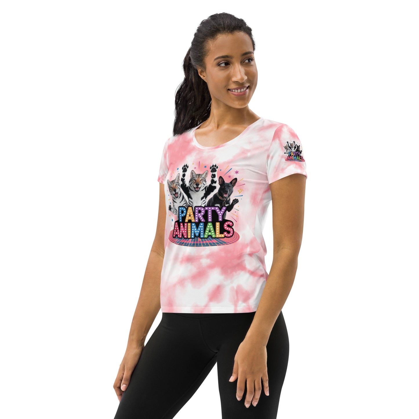 Sport-T-Shirt Damen für besten Komfort und hohe Leistung im Sport - MAX F. ArtGrafic