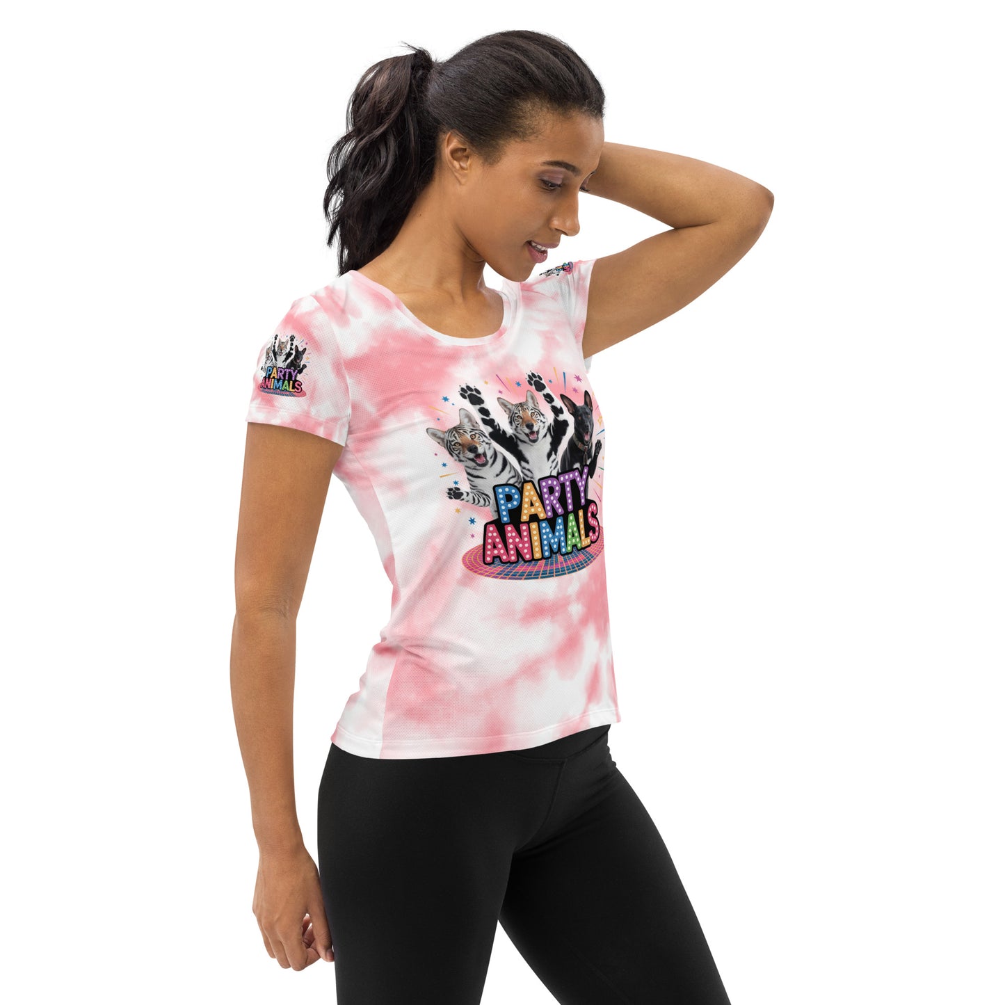 Sport-T-Shirt Damen für besten Komfort und hohe Leistung im Sport - MAX F. ArtGrafic