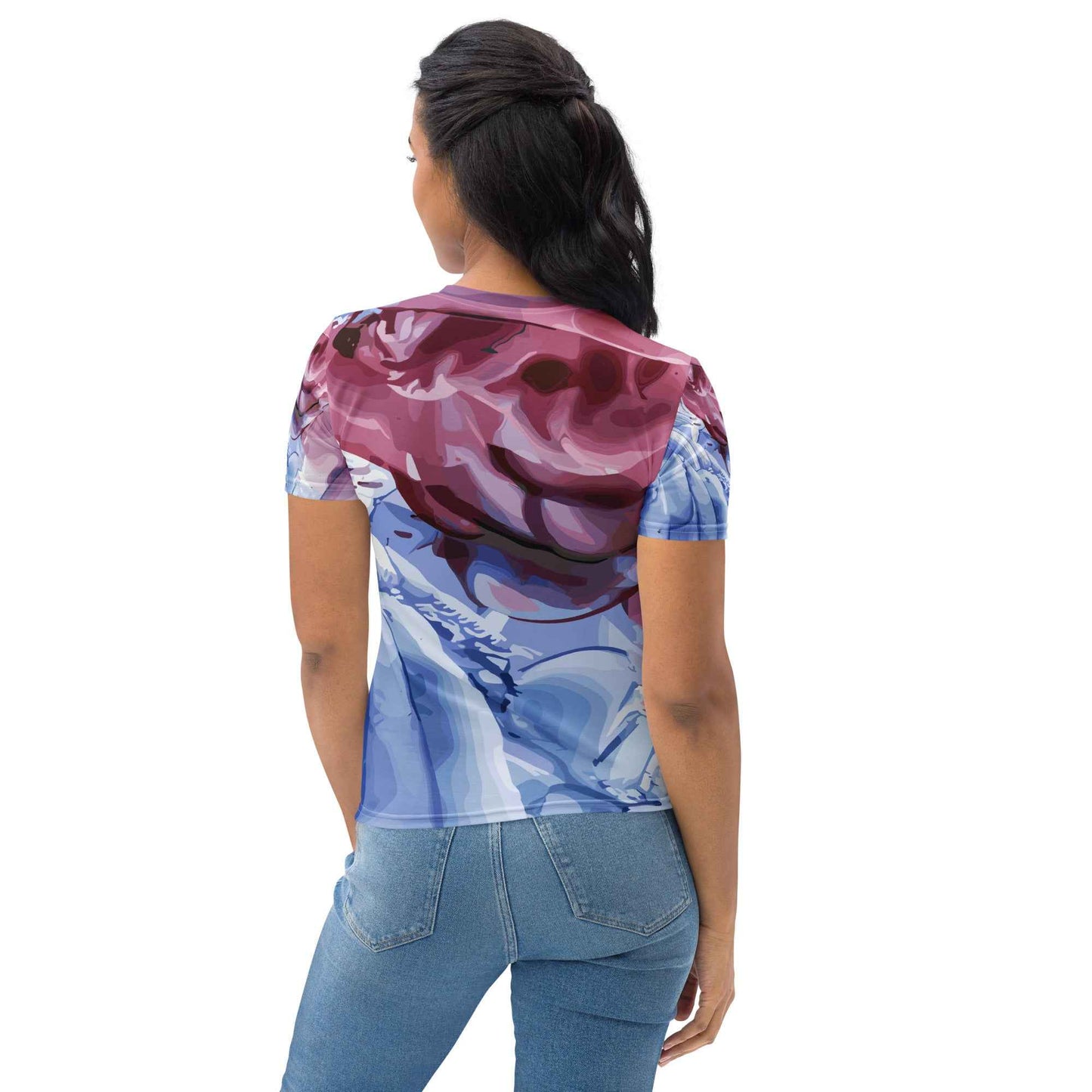 Damen T-Shirt ENCAUSTIC – Stylisches Design für jeden Anlass - MAX F. ArtGrafic