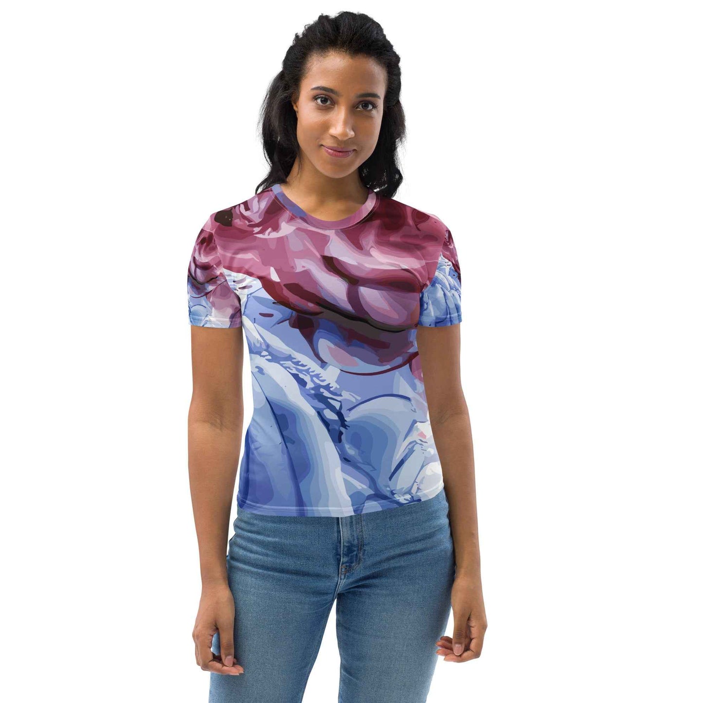 Damen T-Shirt ENCAUSTIC – Stylisches Design für jeden Anlass - MAX F. ArtGrafic