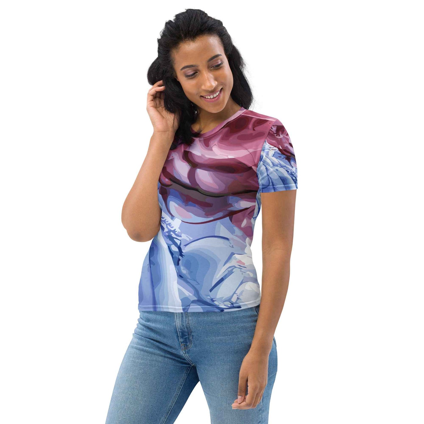 Damen T-Shirt ENCAUSTIC – Stylisches Design für jeden Anlass - MAX F. ArtGrafic