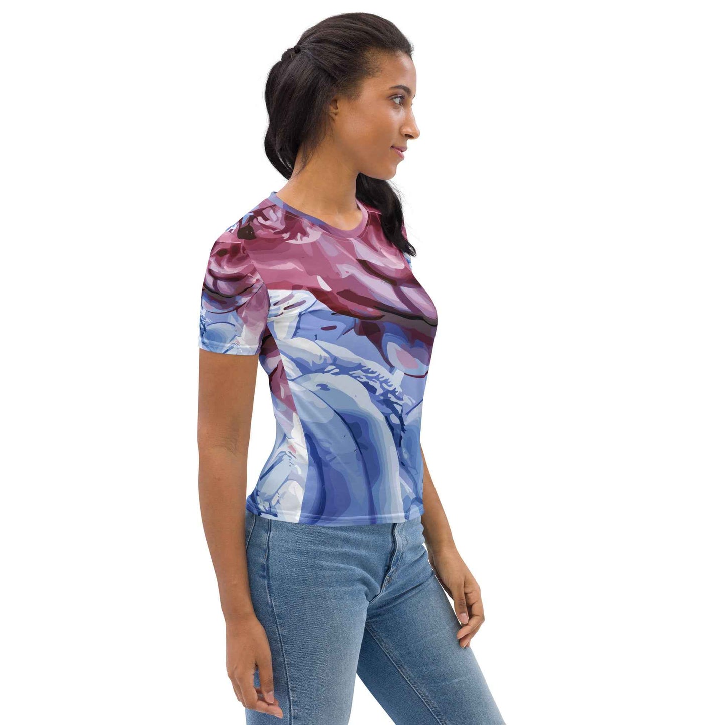 Damen T-Shirt ENCAUSTIC – Stylisches Design für jeden Anlass - MAX F. ArtGrafic