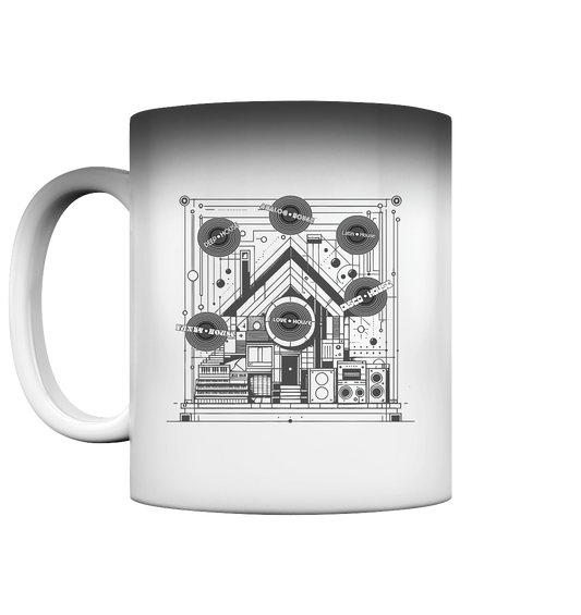 I LOVE HOUSE TASSE - Magic Mug - MAX F. ArtGrafic