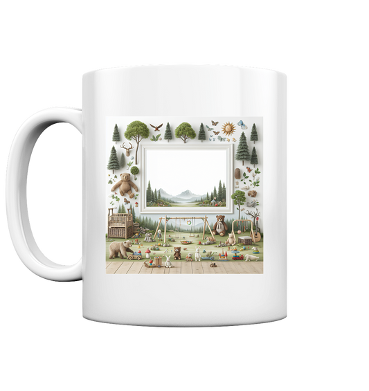 Tasse Kinderwald glossy - Glänzende Tasse für Kinder - MAX F. ArtGrafic