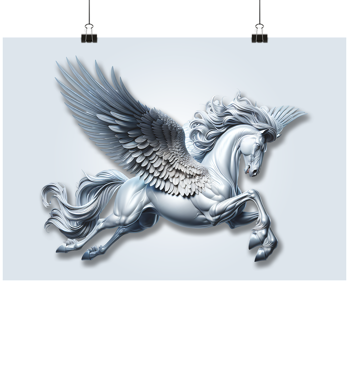 PEGASUS - Pegasus Poster Din A2 Quer kaufen - MAX F. ArtGrafic