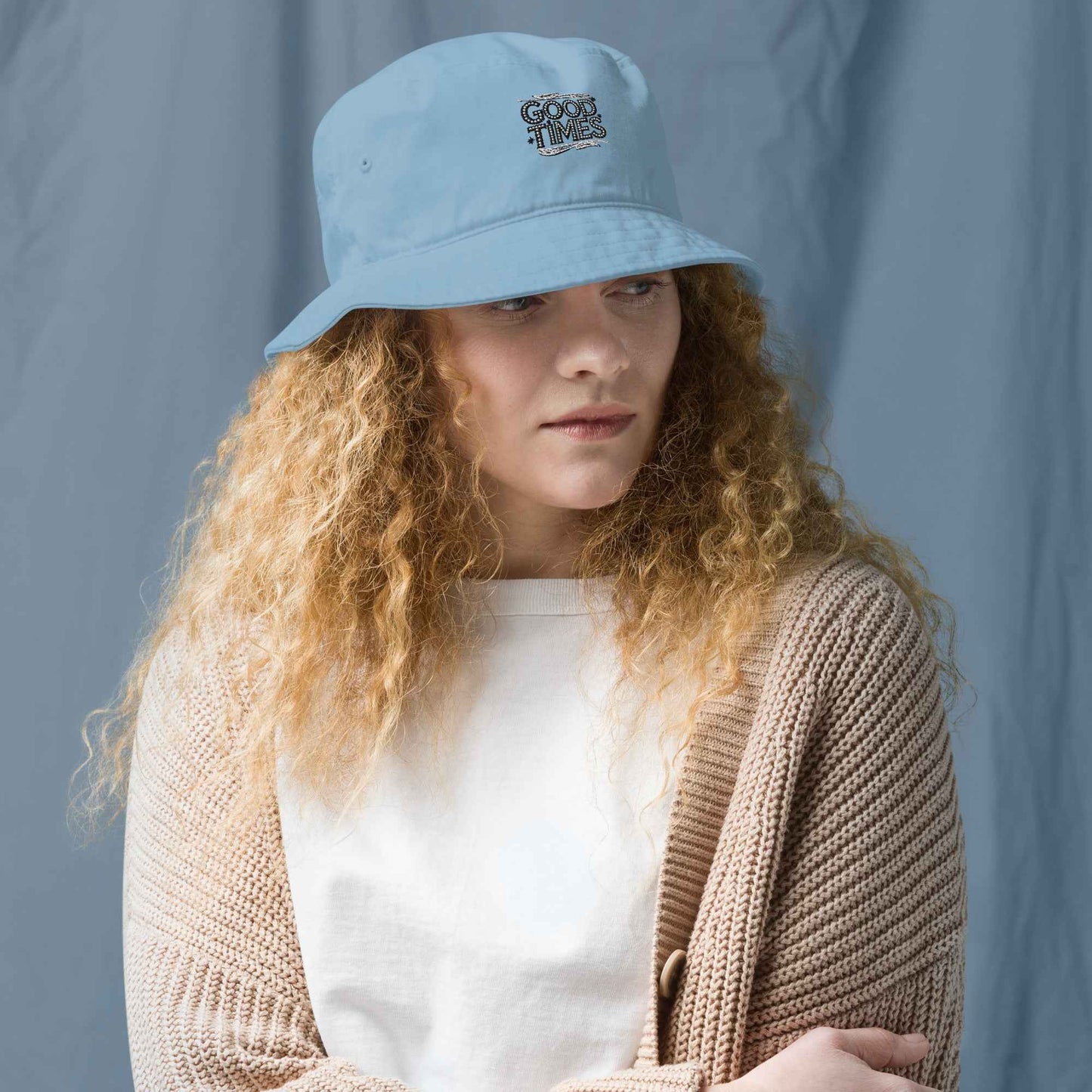 Fischerhut aus Bio-Baumwolle - Nachhaltiger Fischerhut aus Bio-Baumwoll-Twill - MAX F. ArtGrafic