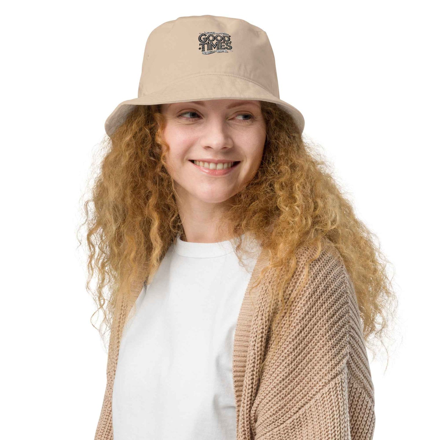 Fischerhut aus Bio-Baumwolle - Nachhaltiger Fischerhut aus Bio-Baumwoll-Twill - MAX F. ArtGrafic