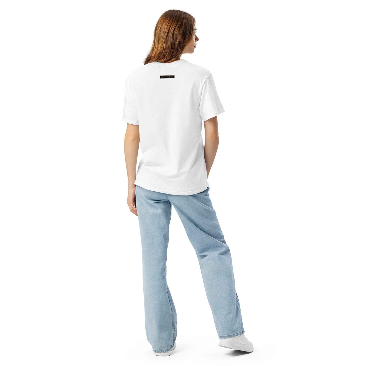 Schweres Unisex T-Shirt hochwertig - Textilgefärbt und in bester Qualität für Alle - MAX F. ArtGrafic