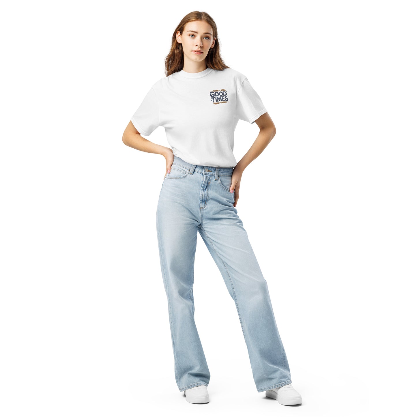 Schweres Unisex T-Shirt hochwertig - Textilgefärbt und in bester Qualität für Alle - MAX F. ArtGrafic
