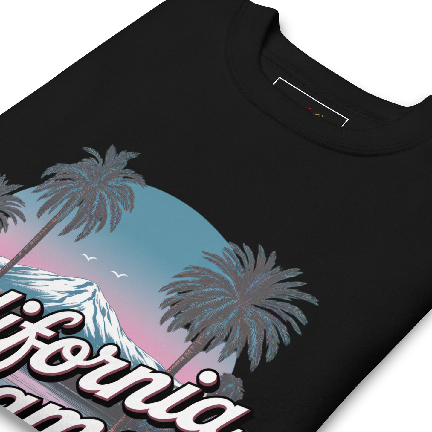 Unisex-Premium-Pullover CALIFORNIA DREAMS für stilbewusste Trendsetter - MAX F. ArtGrafic