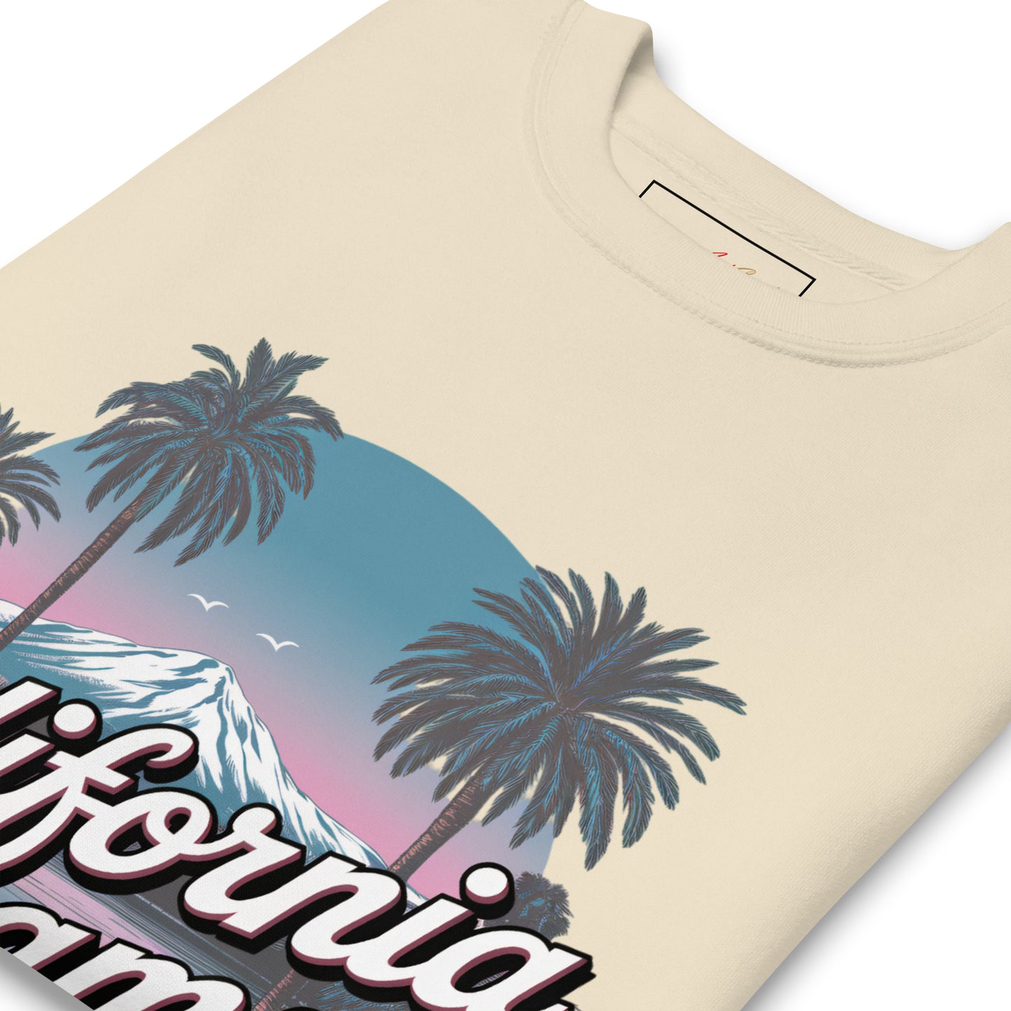 Unisex-Premium-Pullover CALIFORNIA DREAMS für stilbewusste Trendsetter - MAX F. ArtGrafic