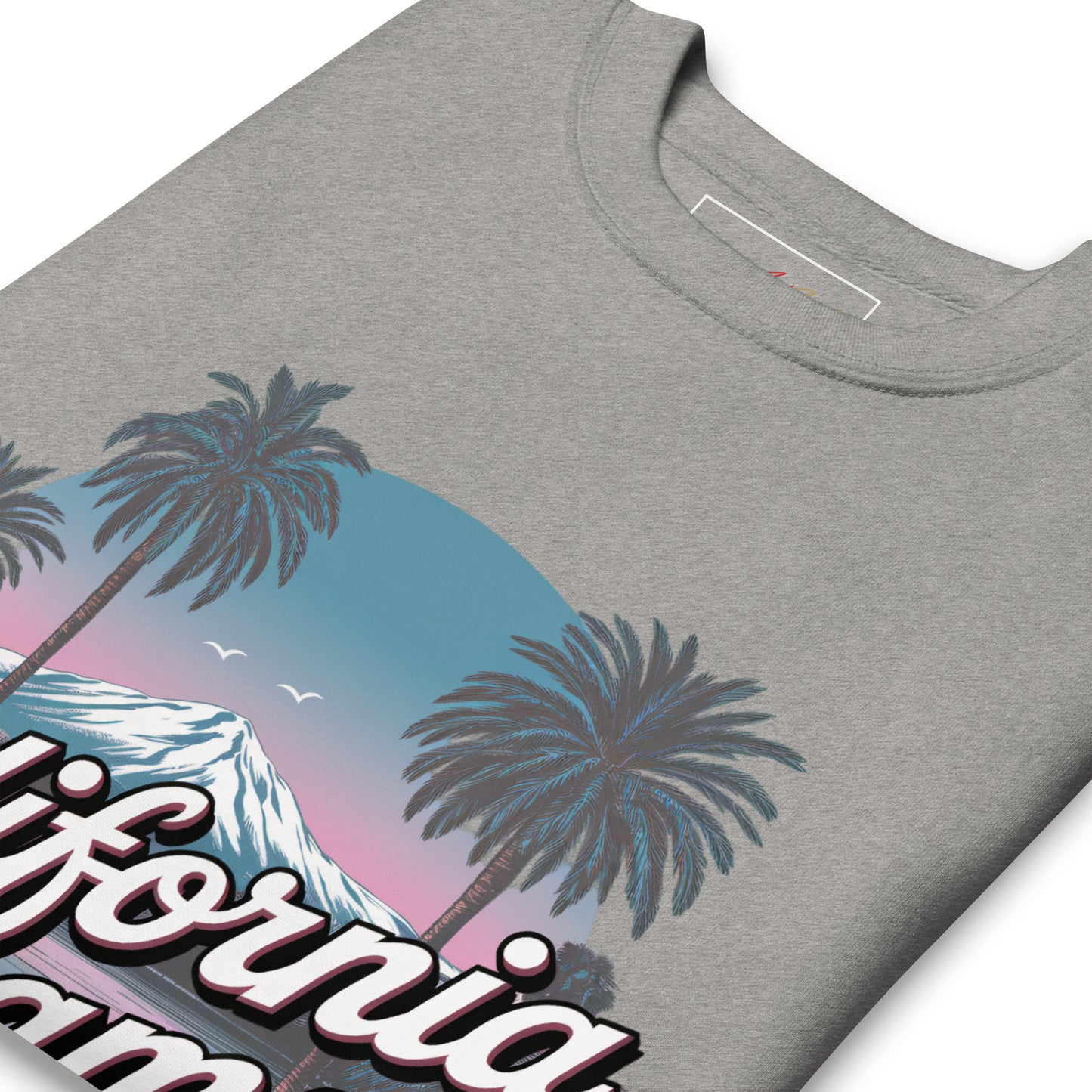 Unisex-Premium-Pullover CALIFORNIA DREAMS für stilbewusste Trendsetter - MAX F. ArtGrafic