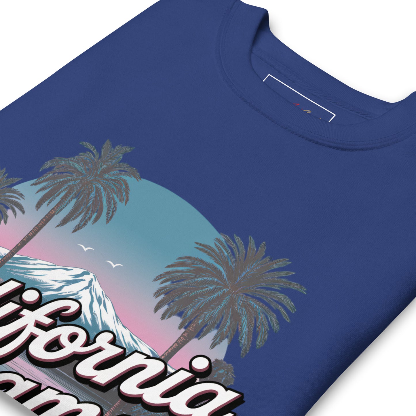 Unisex-Premium-Pullover CALIFORNIA DREAMS für stilbewusste Trendsetter - MAX F. ArtGrafic
