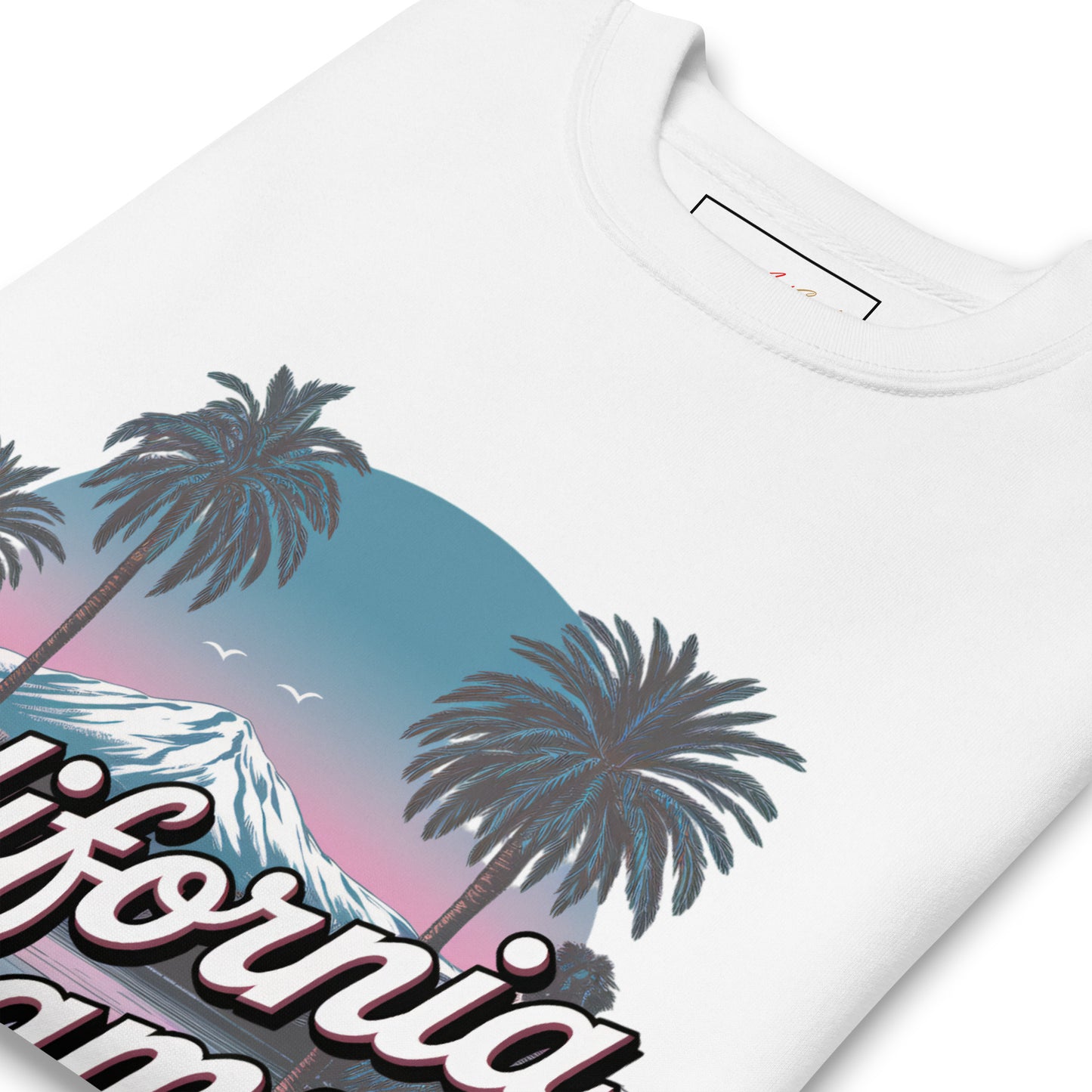 Unisex-Premium-Pullover CALIFORNIA DREAMS für stilbewusste Trendsetter - MAX F. ArtGrafic