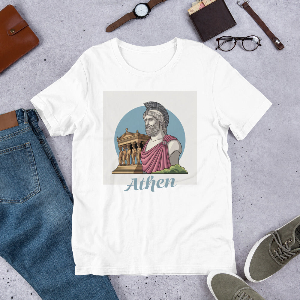 Unisex T-Shirt Athen – Komfortabel und Trendy für Alle - MAX F. ArtGrafic