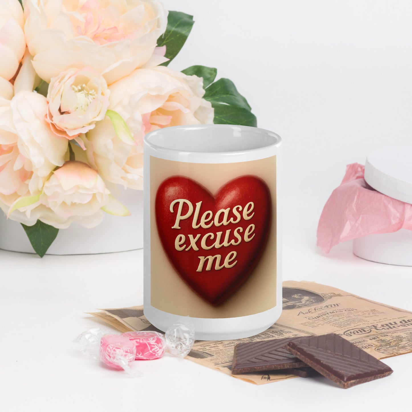 Please excuse me Tasse - MAX F. ArtGrafic