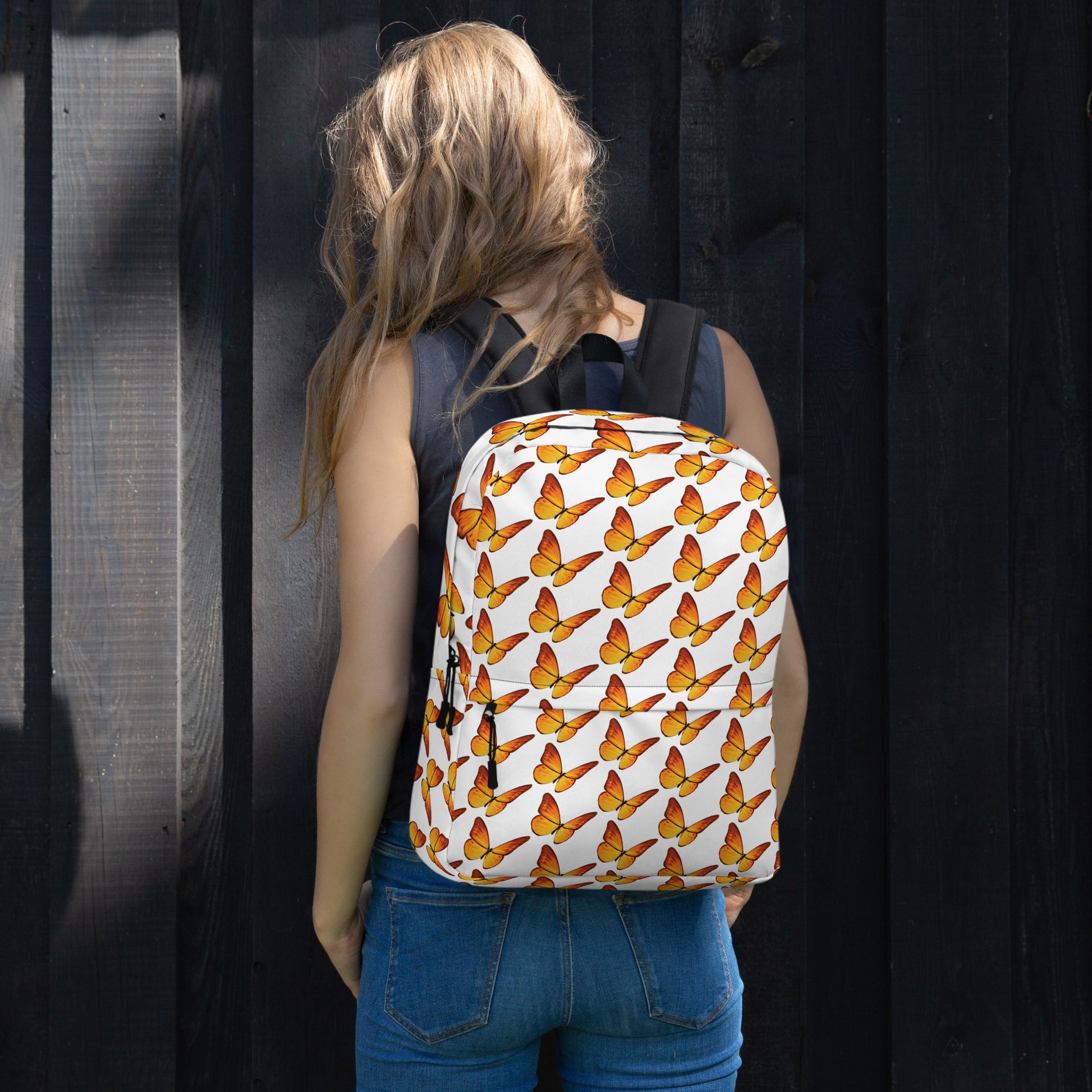 Rucksack mit Schmetterlingsdesign für stilvolle Abenteuer - MAX F. ArtGrafic