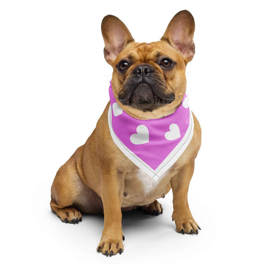 Bandana LOVE ROSA - WEIß