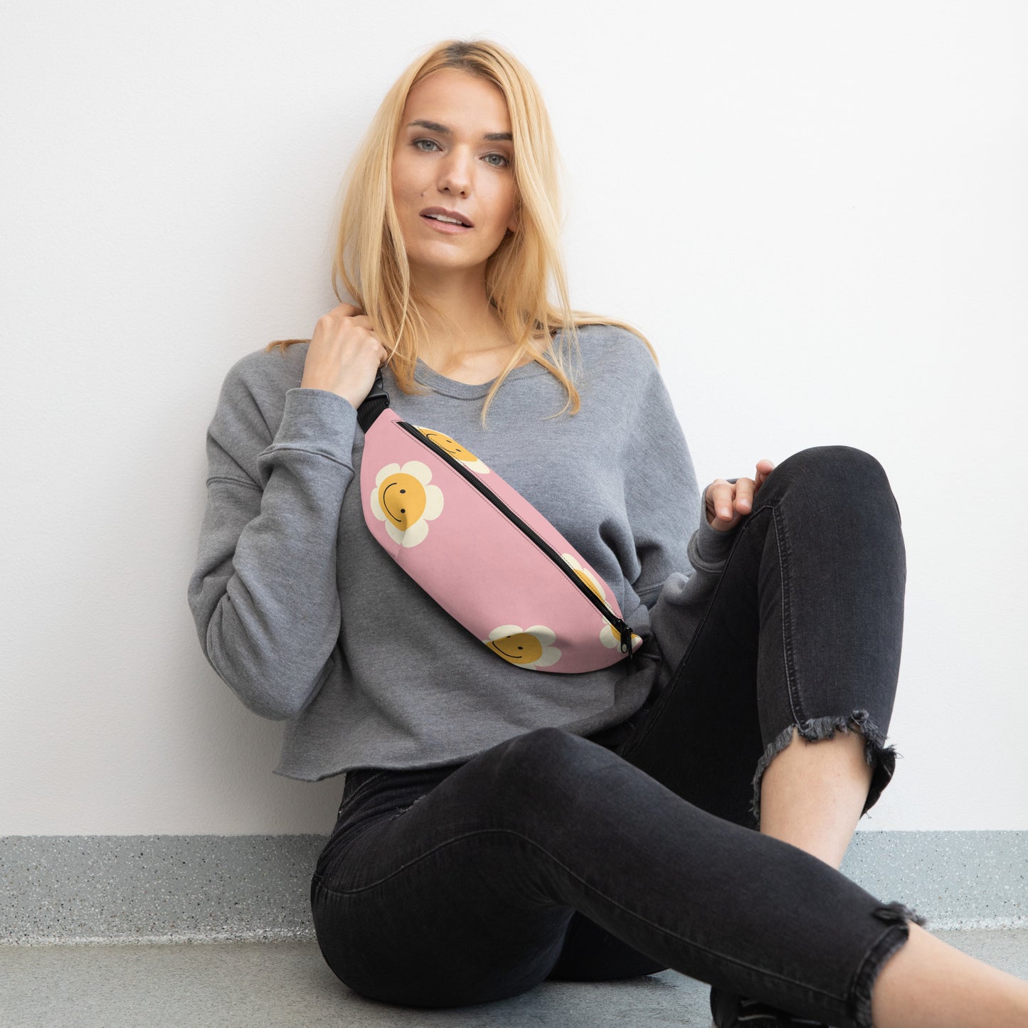 Gürteltasche mit Smiley – Stilvolle und Praktische Gürteltasche für Jeden Anlass - MAX F. ArtGrafic