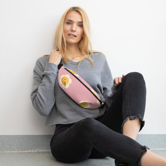 Gürteltasche mit Smiley – Stilvolle und Praktische Gürteltasche für Jeden Anlass - MAX F. ArtGrafic