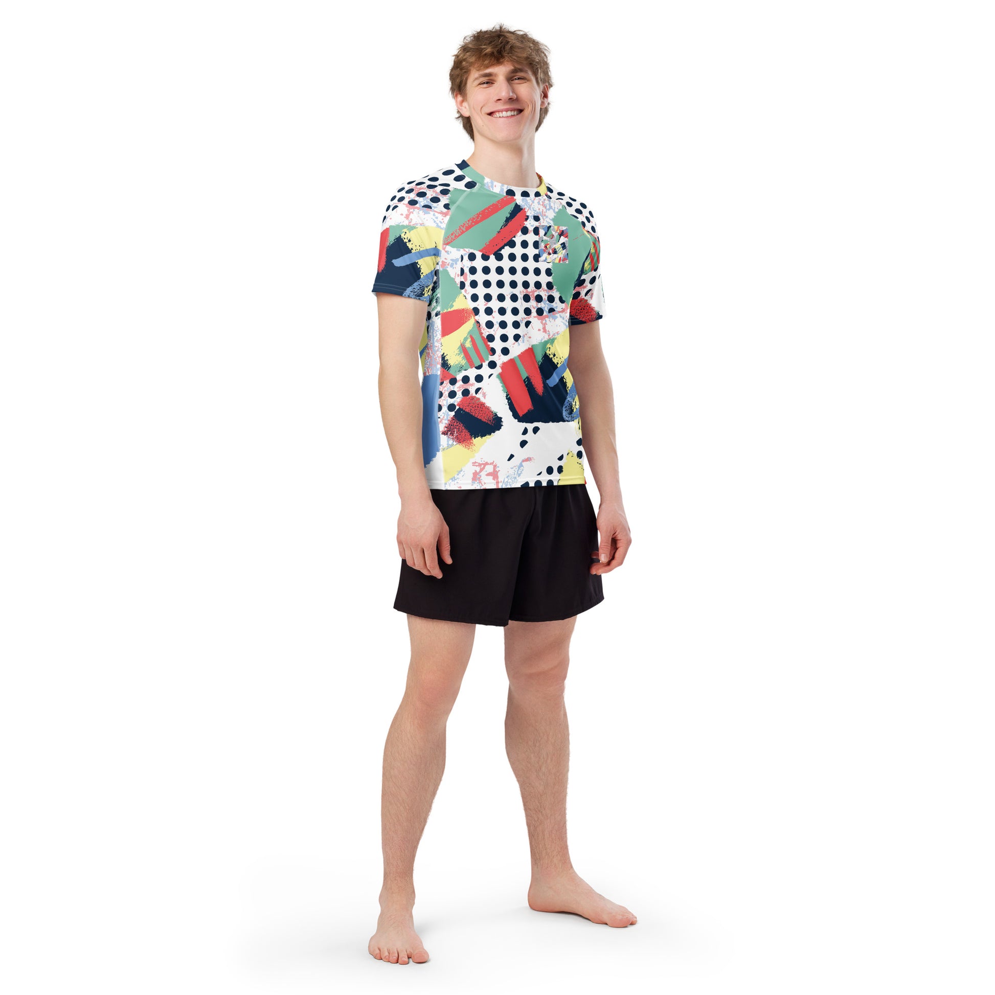 Herren Rashguard für ultimativen Schutz und Komfort beim Sport - MAX F. ArtGrafic