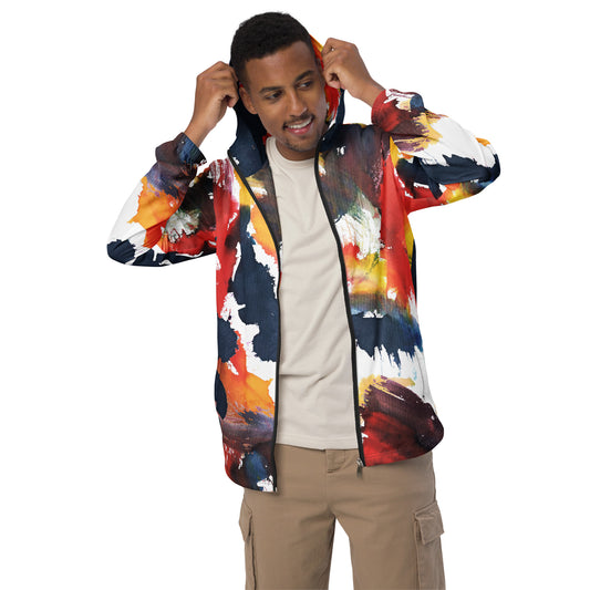 Herren-Windbreaker für Herren - Stilvoller und Funktionaler Schutz gegen Wind - MAX F. ArtGrafic
