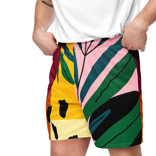 Unisex Mesh-Shorts für ultimativen Komfort und stilvollen Freizeit-Sport - MAX F. ArtGrafic