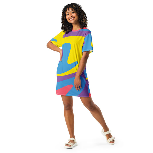 T-Shirt Kleid Damen – Bequem und Stylisch für Jeden Anlass - MAX F. ArtGrafic