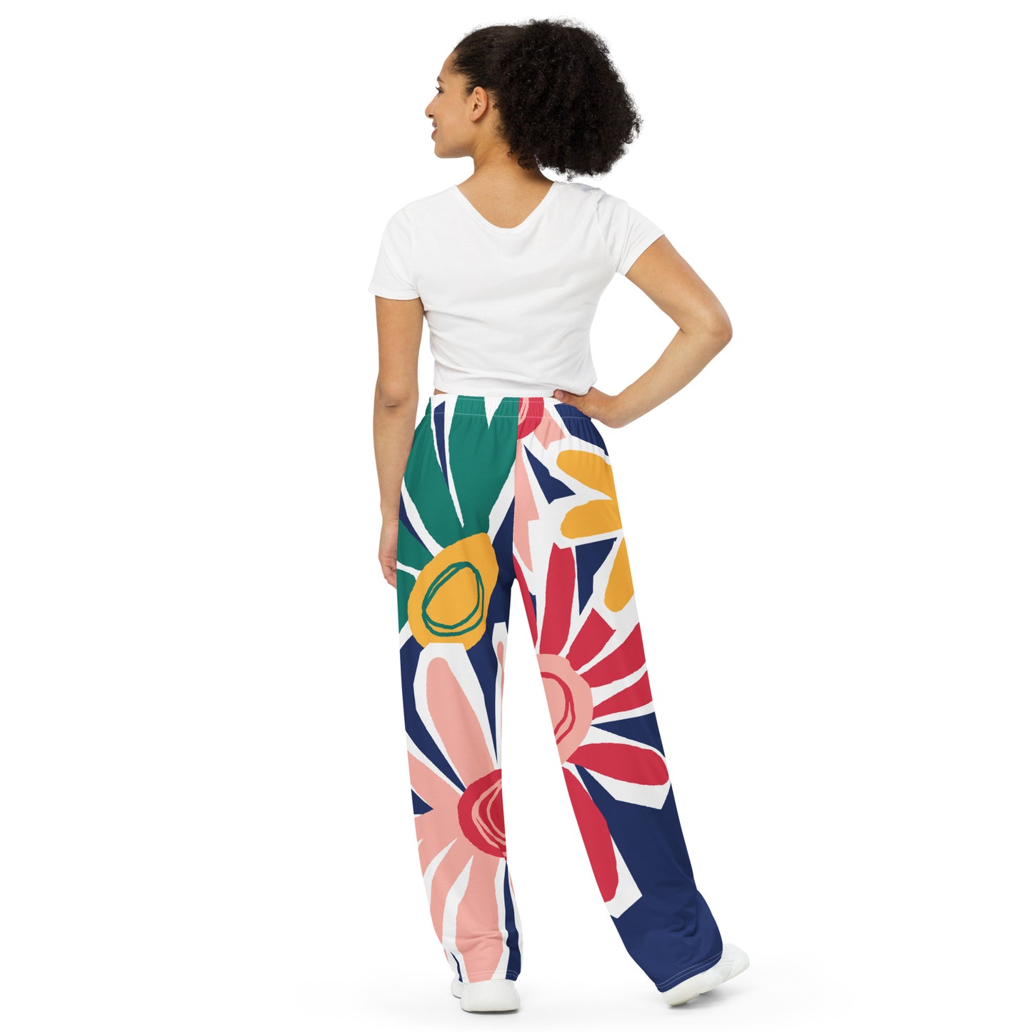 Unisex-Hose mit weitem Bein und Allover-Druck für Stil und Komfort - MAX F. ArtGrafic