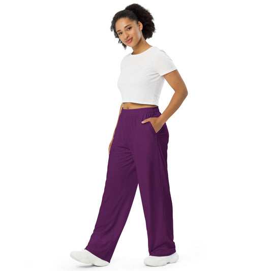 Unisex-Hose mit weitem Bein und Allover-Druck für stilvolle Looks - MAX F. ArtGrafic