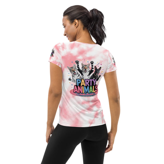 Sport-T-Shirt Damen für besten Komfort und hohe Leistung im Sport - MAX F. ArtGrafic