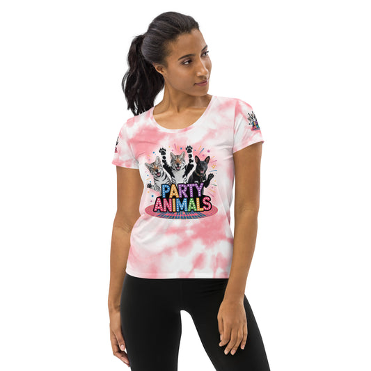 Sport-T-Shirt Damen für besten Komfort und hohe Leistung im Sport - MAX F. ArtGrafic