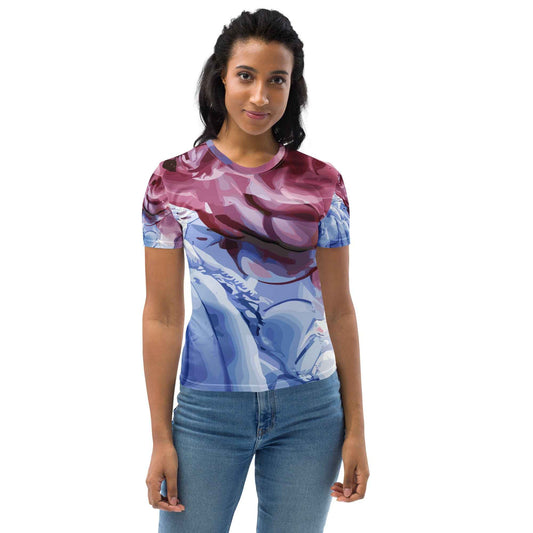 Damen T-Shirt ENCAUSTIC – Stylisches Design für jeden Anlass - MAX F. ArtGrafic