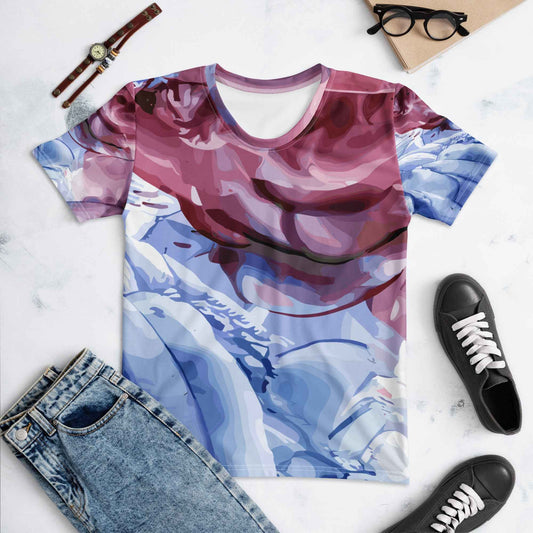 Damen T-Shirt ENCAUSTIC – Stylisches Design für jeden Anlass - MAX F. ArtGrafic
