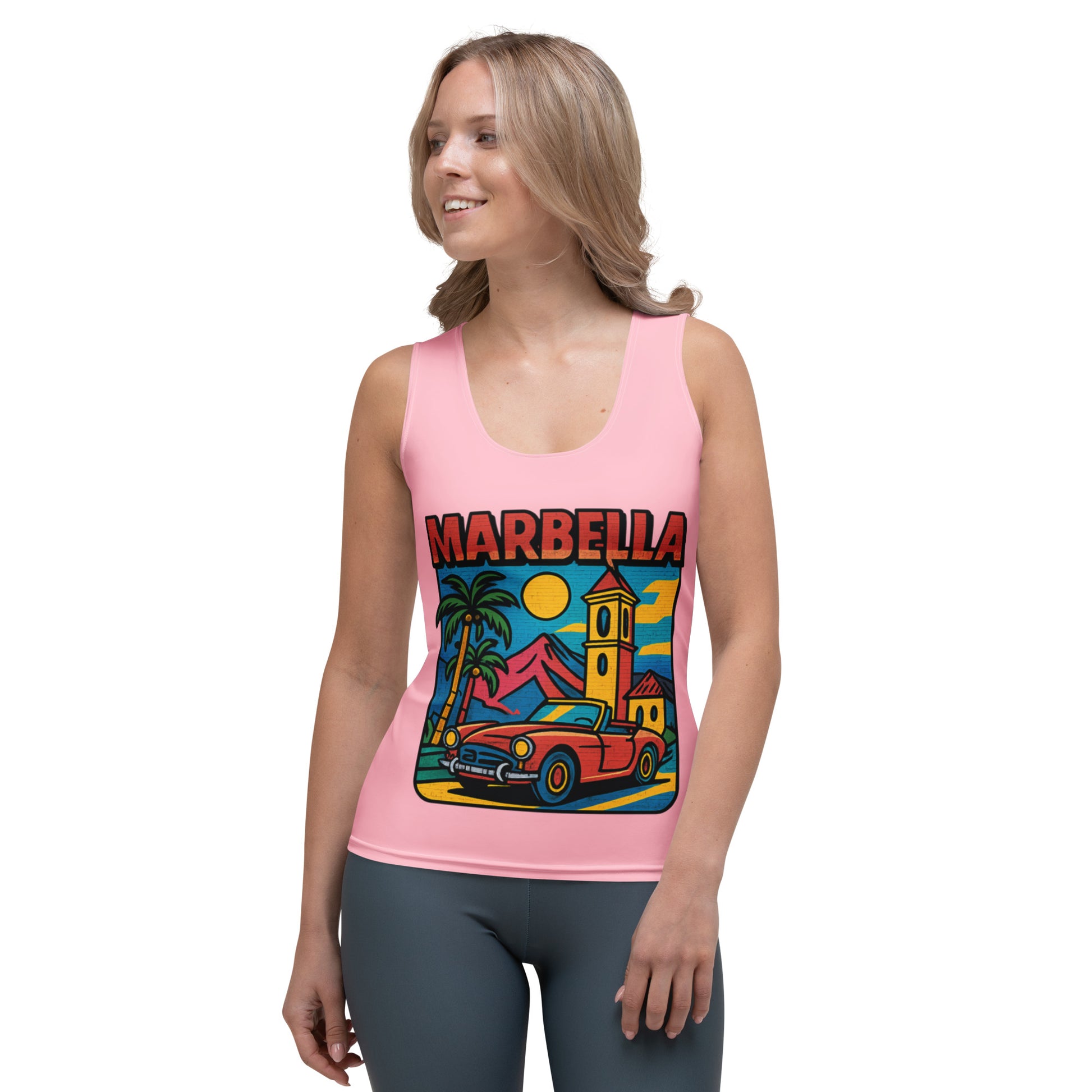Sublimation Tanktop MARBELLA – Exklusives Cut & Sew Design für Stil und Komfort - MAX F. ArtGrafic