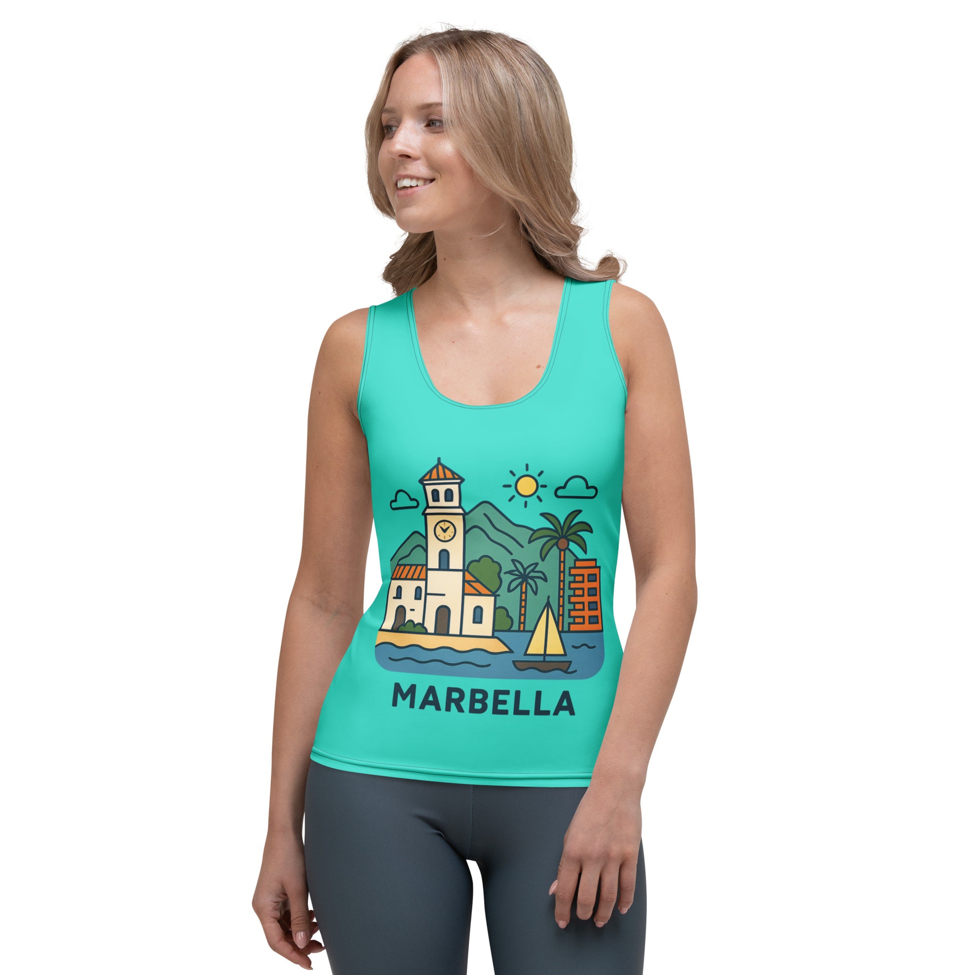 Sublimations-Cut-&-Sew-Tank-Top MARBELLA – Stilvoll und Individuell - MAX F. ArtGrafic