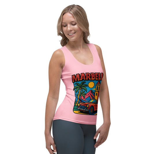Sublimation Tanktop MARBELLA – Exklusives Cut & Sew Design für Stil und Komfort - MAX F. ArtGrafic