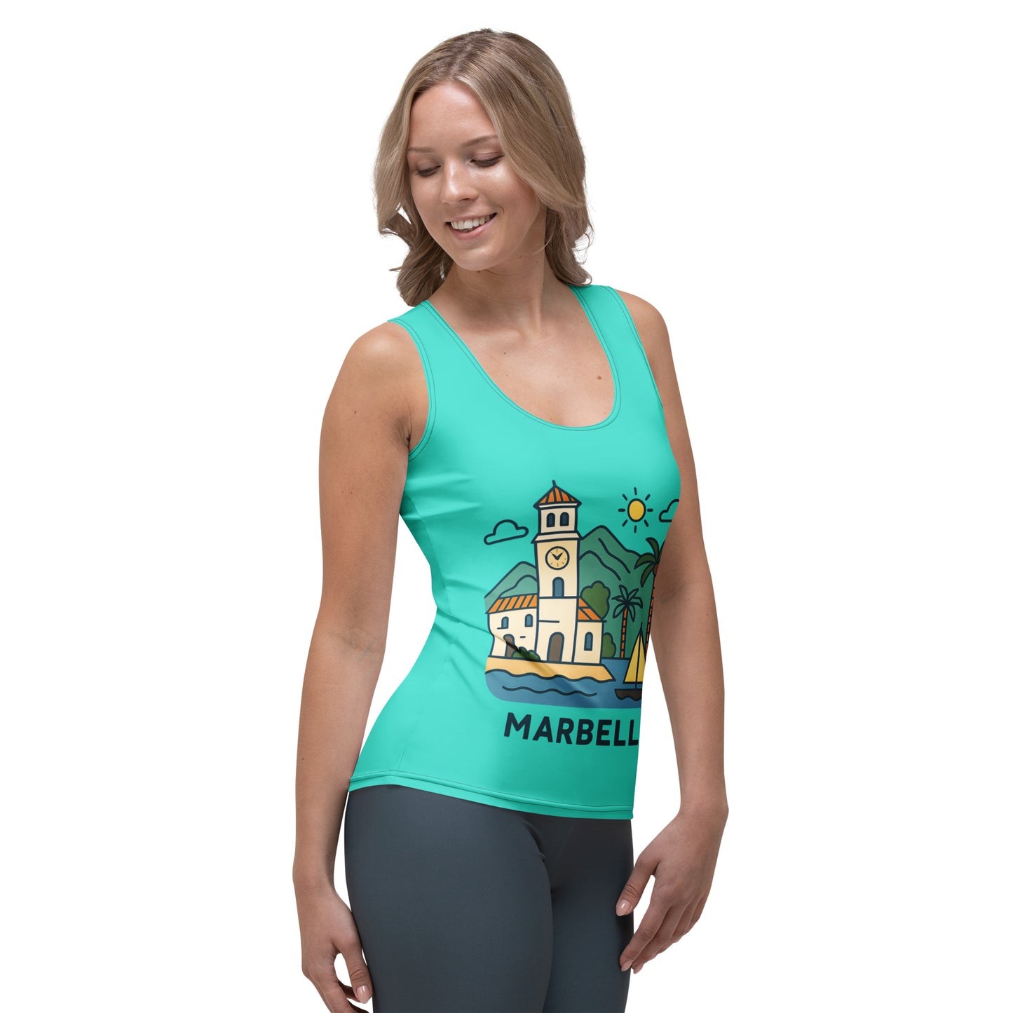 Sublimations-Cut-&-Sew-Tank-Top MARBELLA – Stilvoll und Individuell - MAX F. ArtGrafic