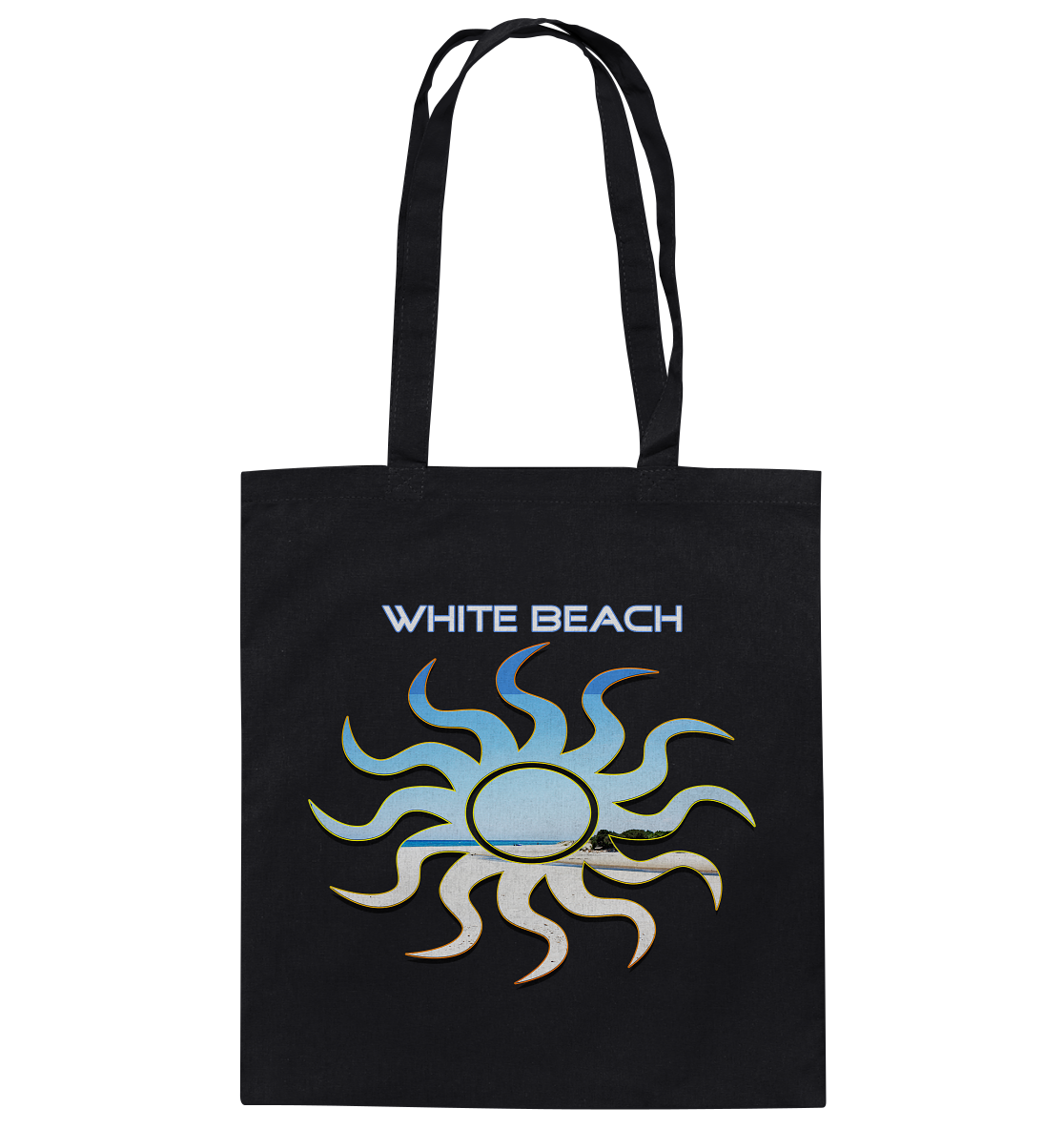 WHITE BEACH - Organic Cotton Bag