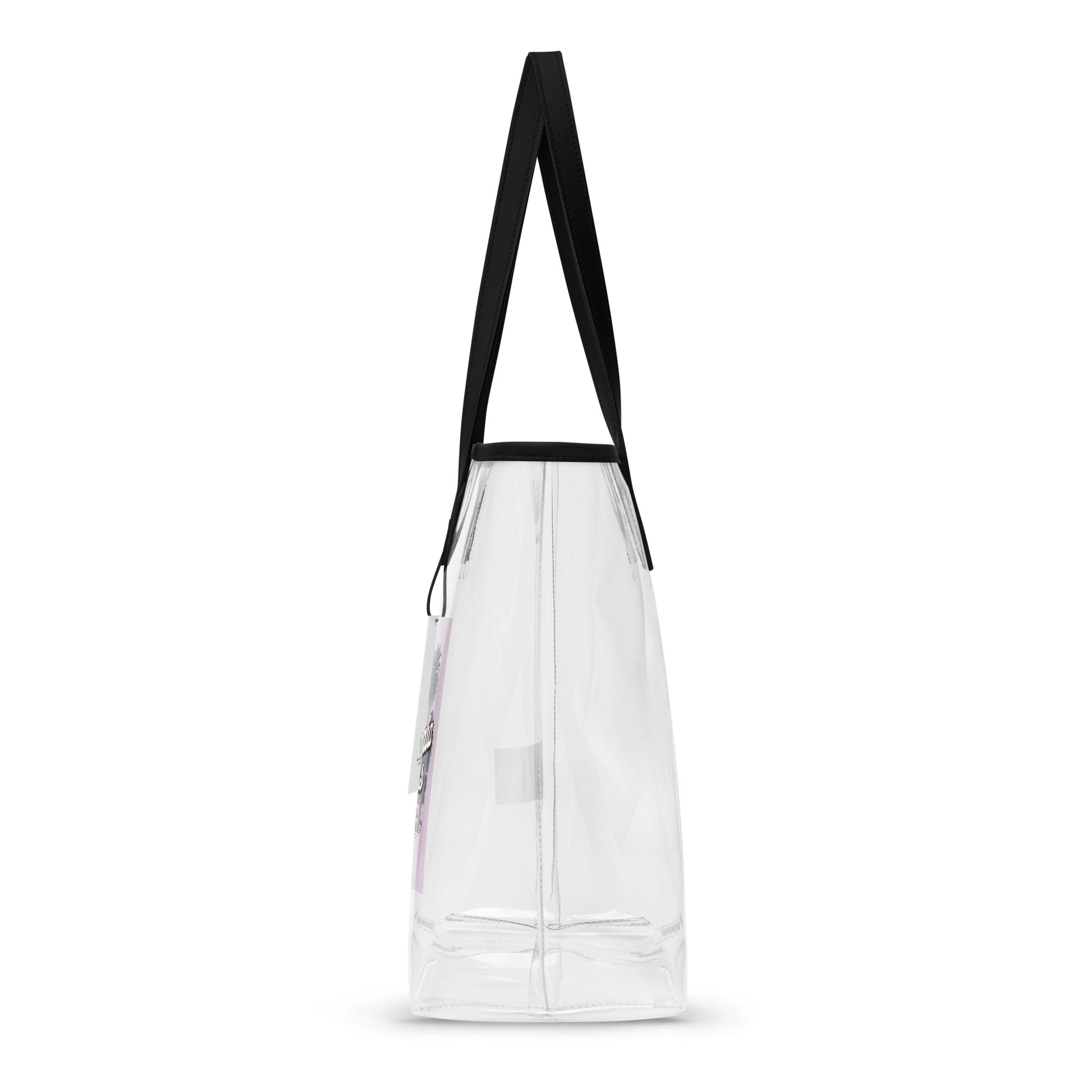 Elegante Durchsichtige Tragetasche - Chic & Robust - MAX F. ArtGrafic