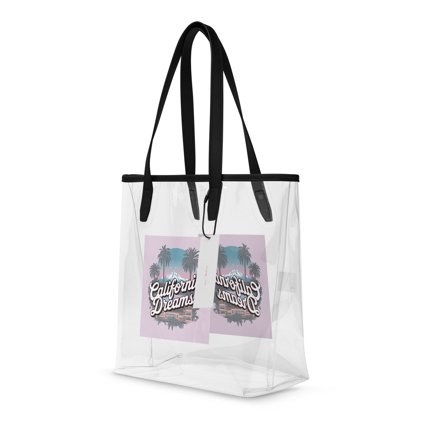 Elegante Durchsichtige Tragetasche - Chic & Robust - MAX F. ArtGrafic