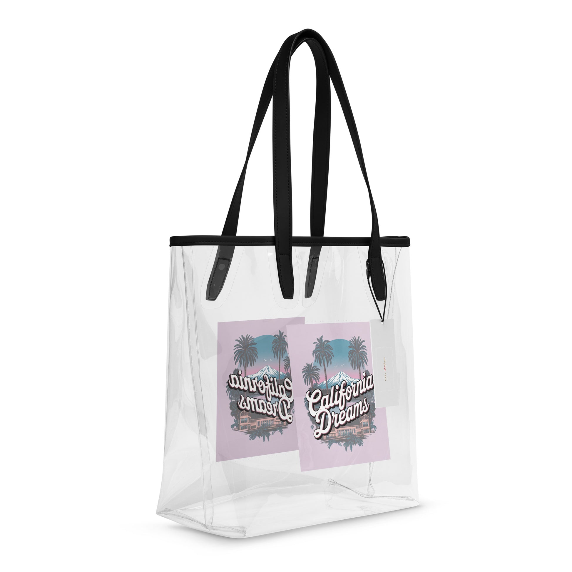 Elegante Durchsichtige Tragetasche - Chic & Robust - MAX F. ArtGrafic