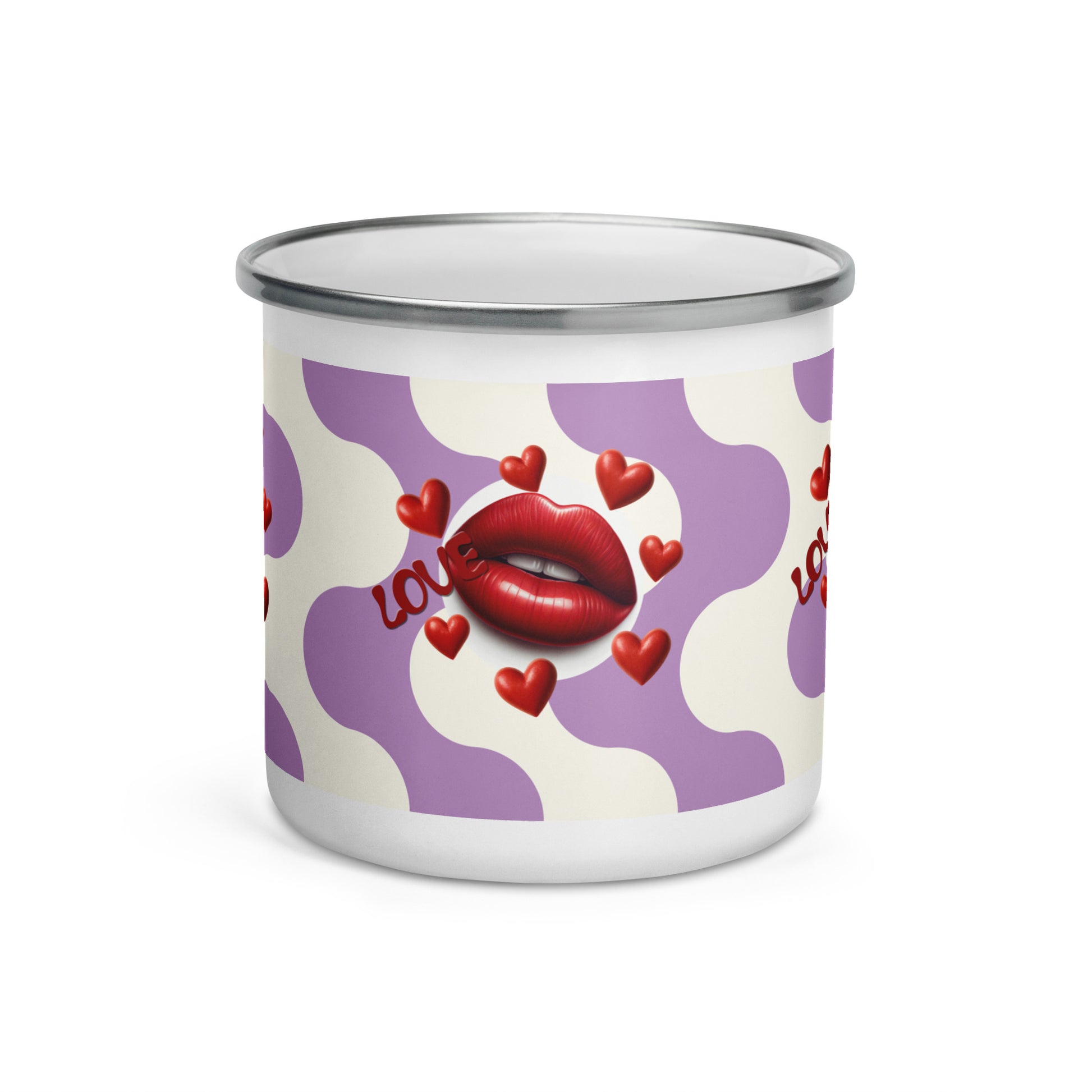 Emailletasse LOVE - MAX F. ArtGrafic
