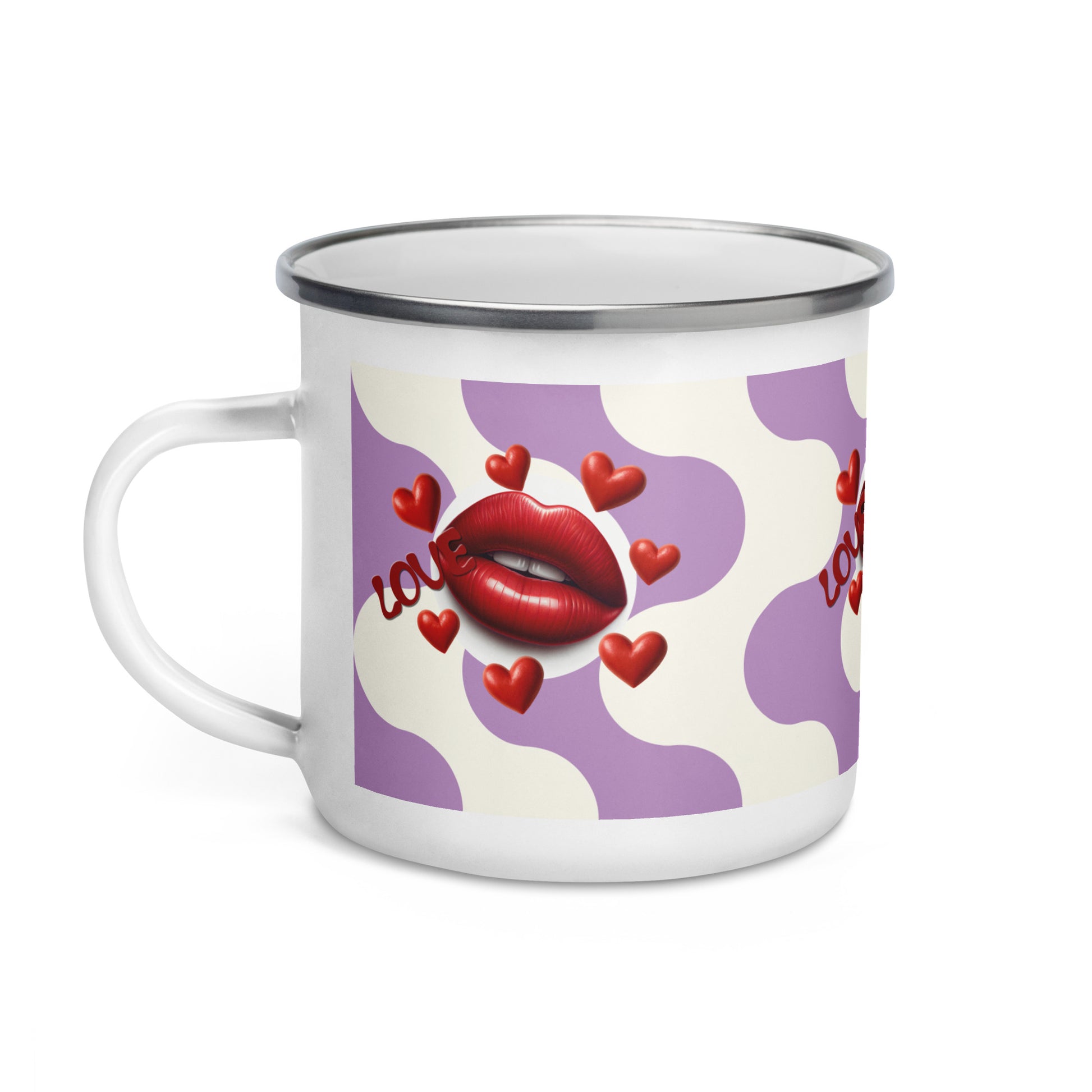 Emailletasse LOVE - MAX F. ArtGrafic