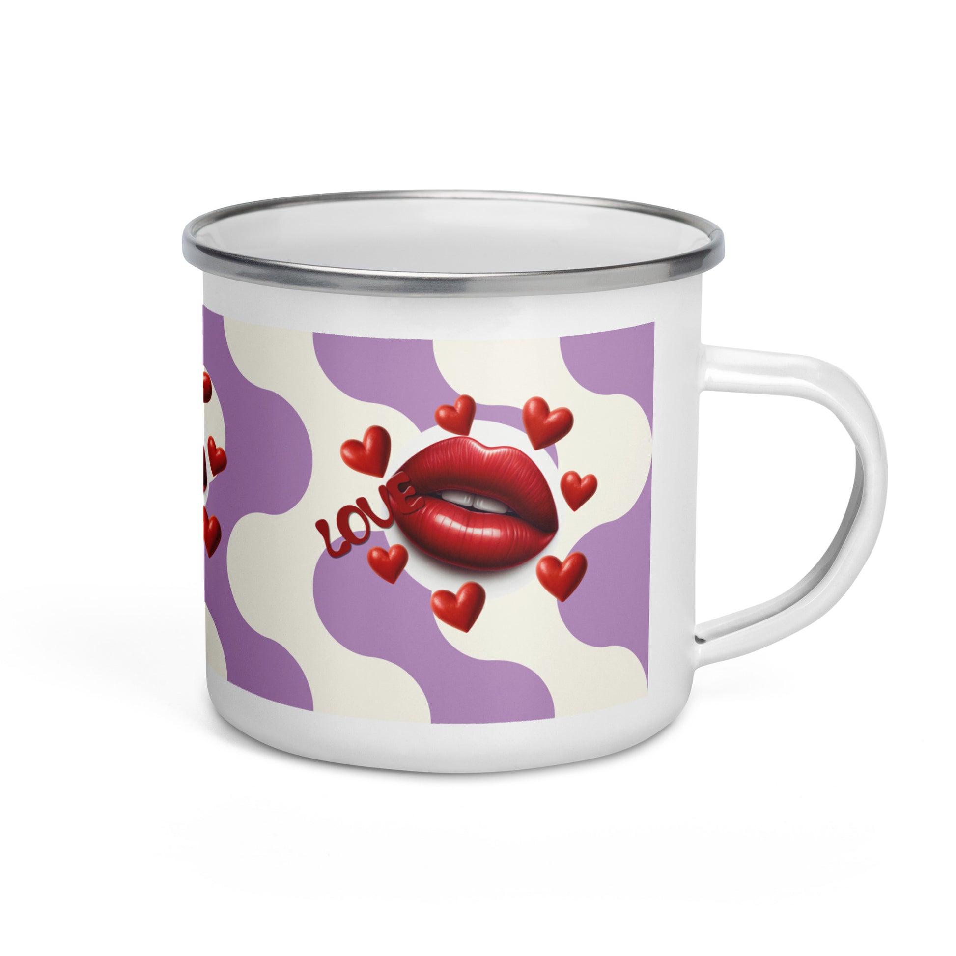 Emailletasse LOVE - MAX F. ArtGrafic