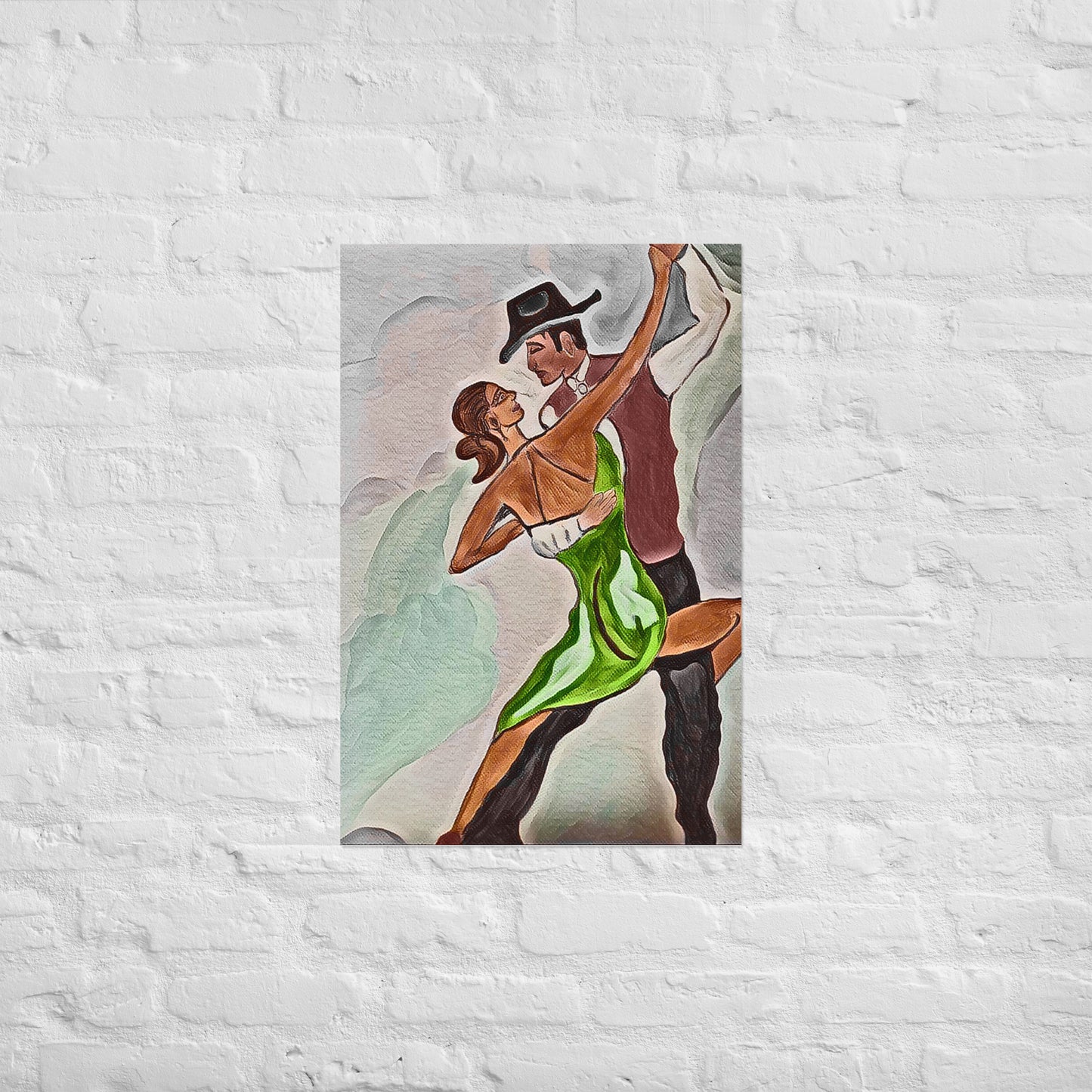 Entdecken Sie die Leidenschaft des Tangos: Ein exklusives Poster in Museumsqualität - MAX F. ArtGrafic