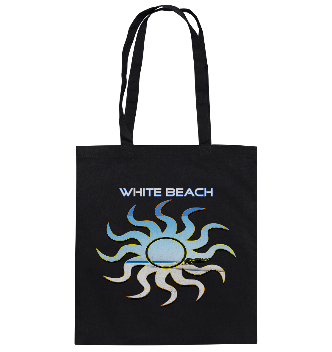 WHITE BEACH - Organic Cotton Bag