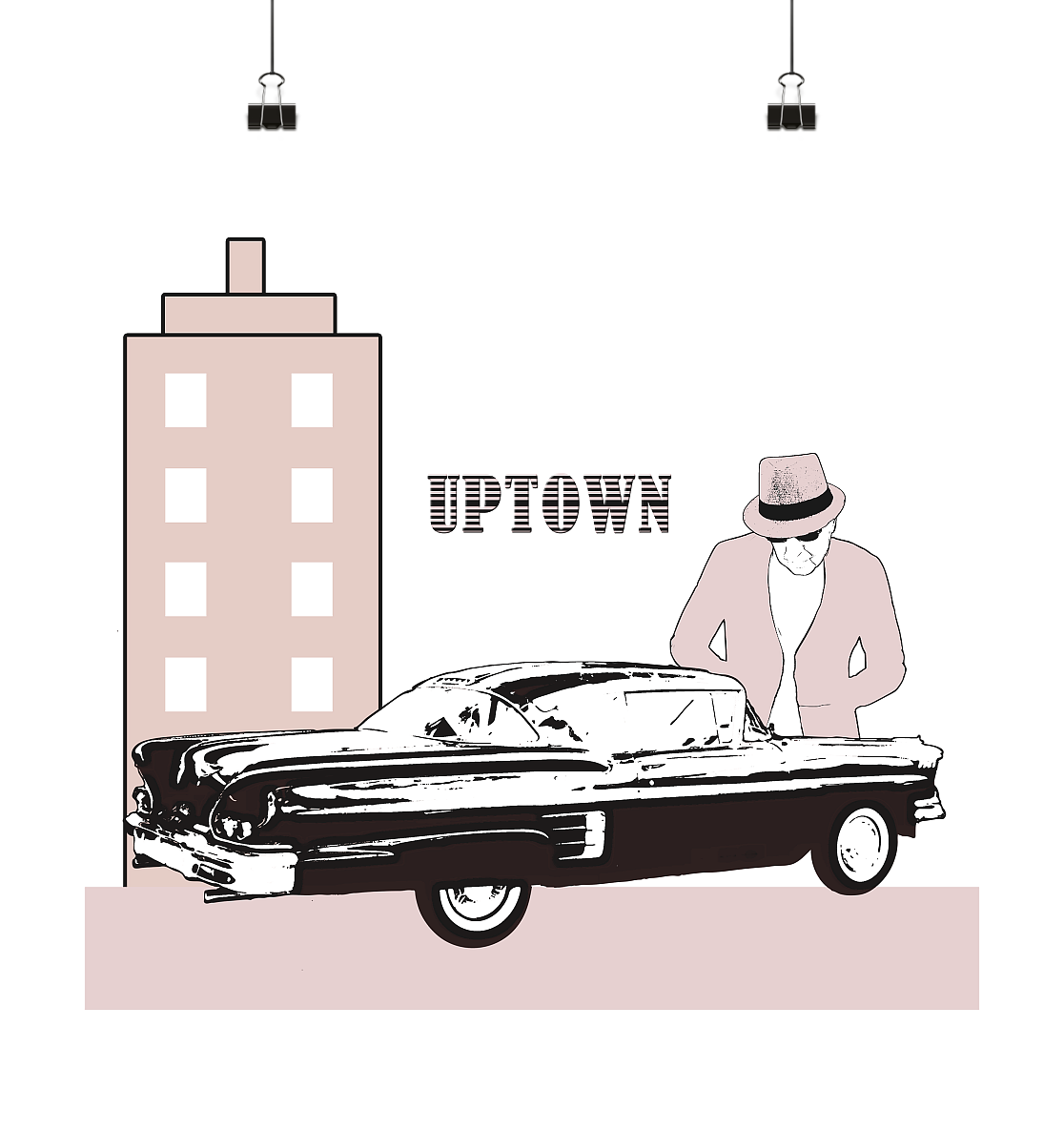 UPTOWN - Poster 20x20